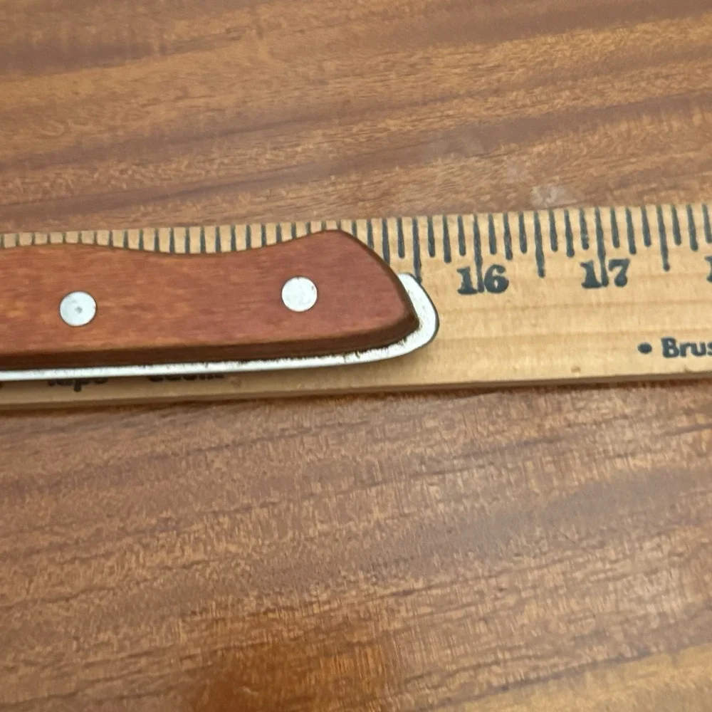Vintage Maxam Steel Knife Lot‎ – Set of 2 – Made in Japan – Wood Handles
